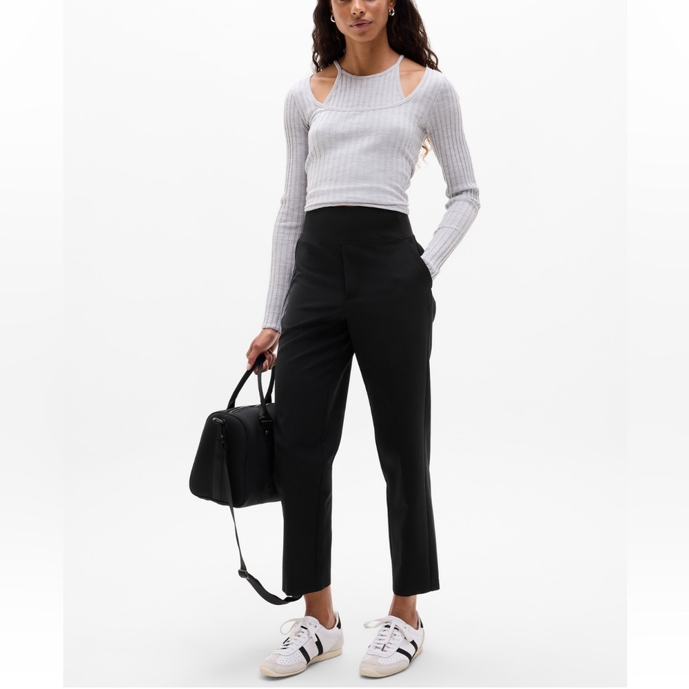 Athleta Black Straight Women's Pants